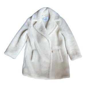 MaxMara Women's Plush Cream Teddy Jacket